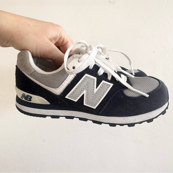 New Balance Other - New Balance 574 Classic Kids' Navy Blue and Gray Sneakers Size 13.5